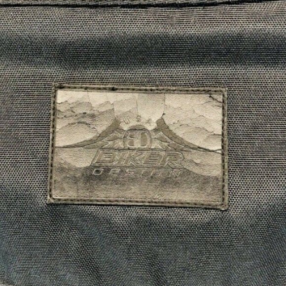 USA BD BIKER DESIGN WATER RESISTANT BIKER JACKET - Picture 9 of 9